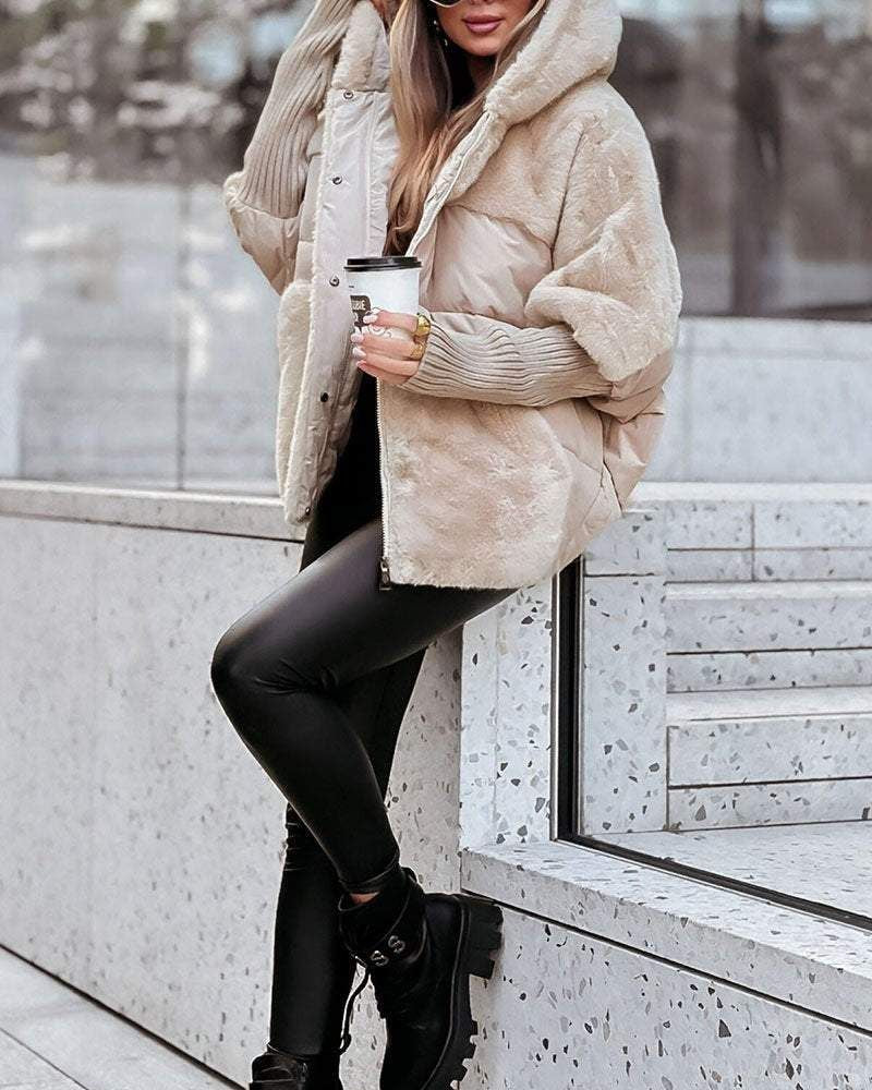 Danique | Thermische Jas Met Capuchon