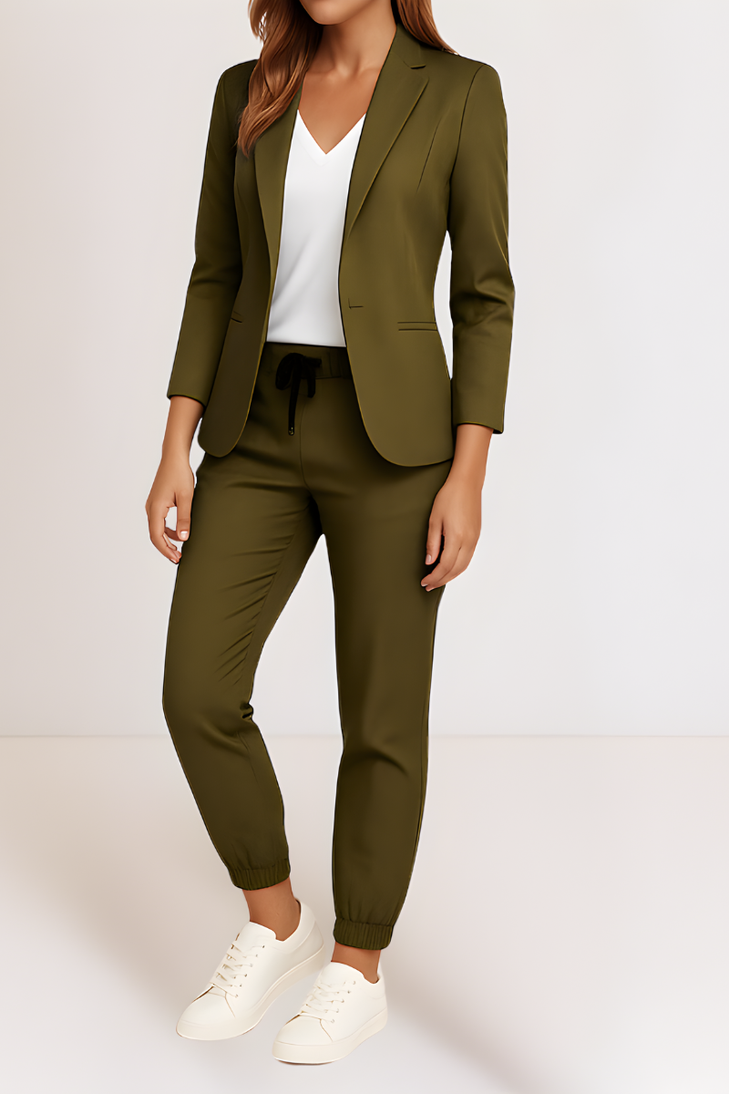 Amie | Elegante blazer en broek set