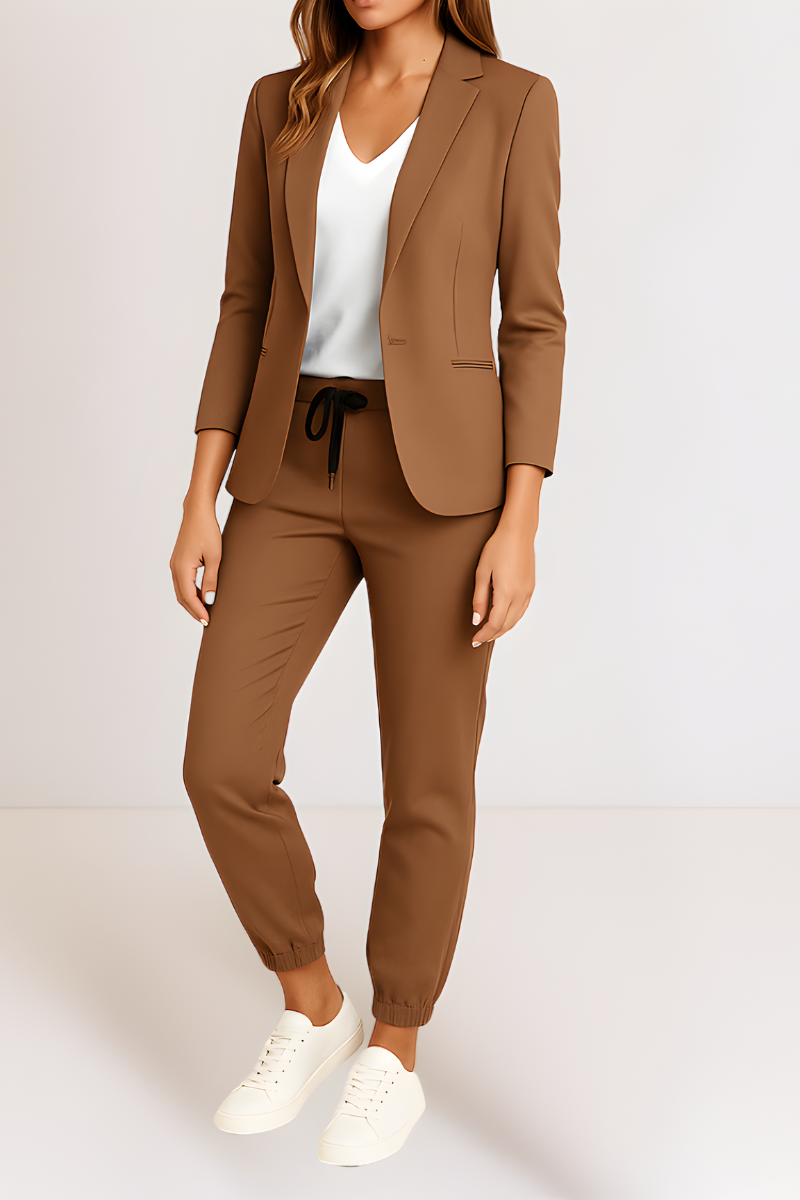 Amie | Elegante blazer en broek set