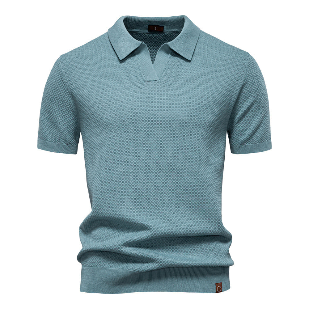 Koen | Gestructureerd poloshirt