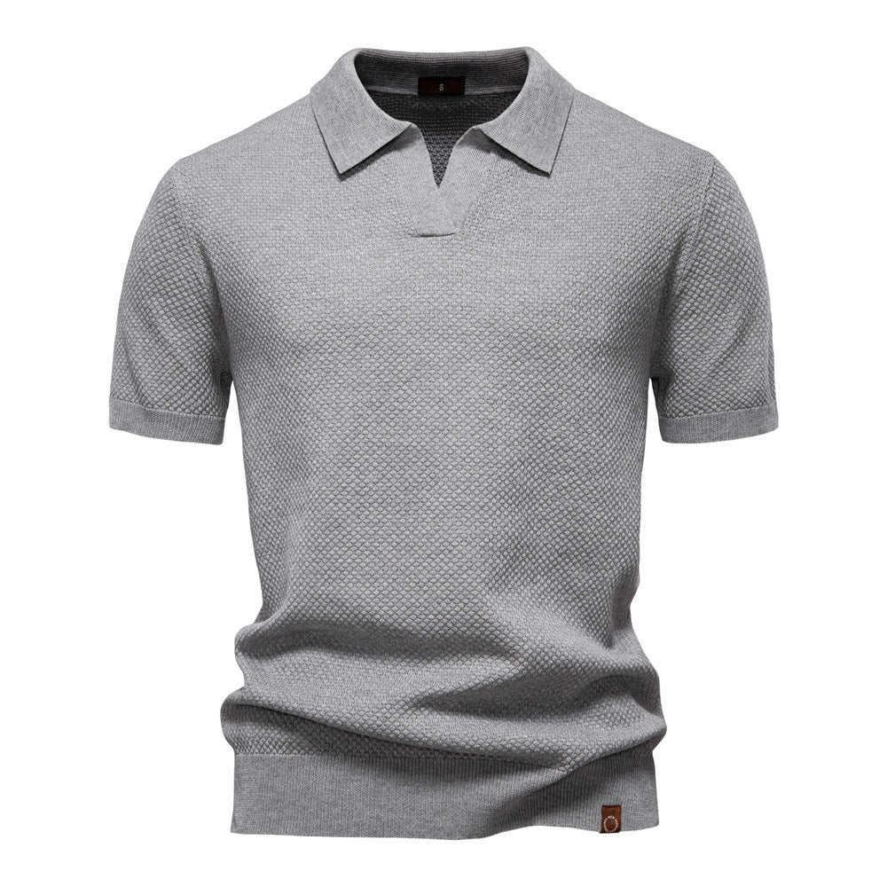 Koen | Gestructureerd poloshirt