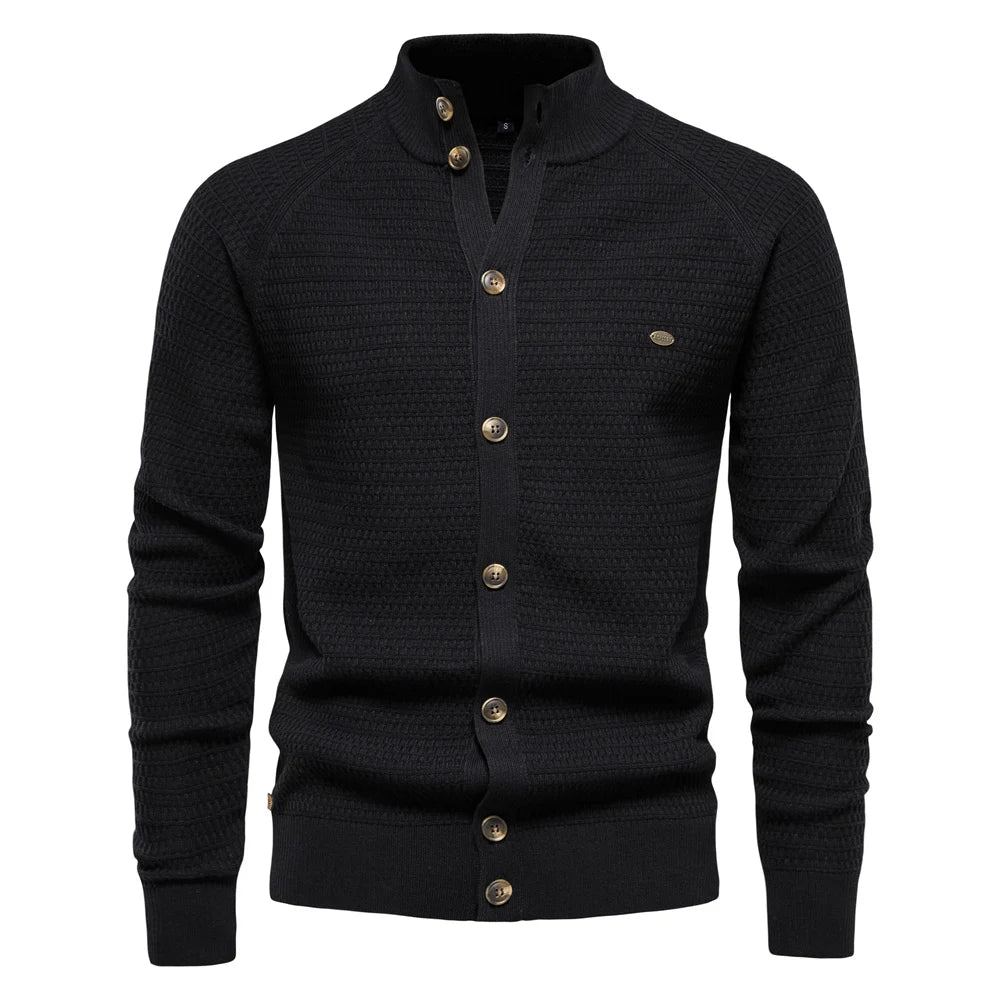 Niels | Exclusieve Katoenen Cardigan