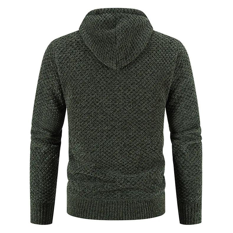 Jurgen | Premium fleece gevoerde herentrui
