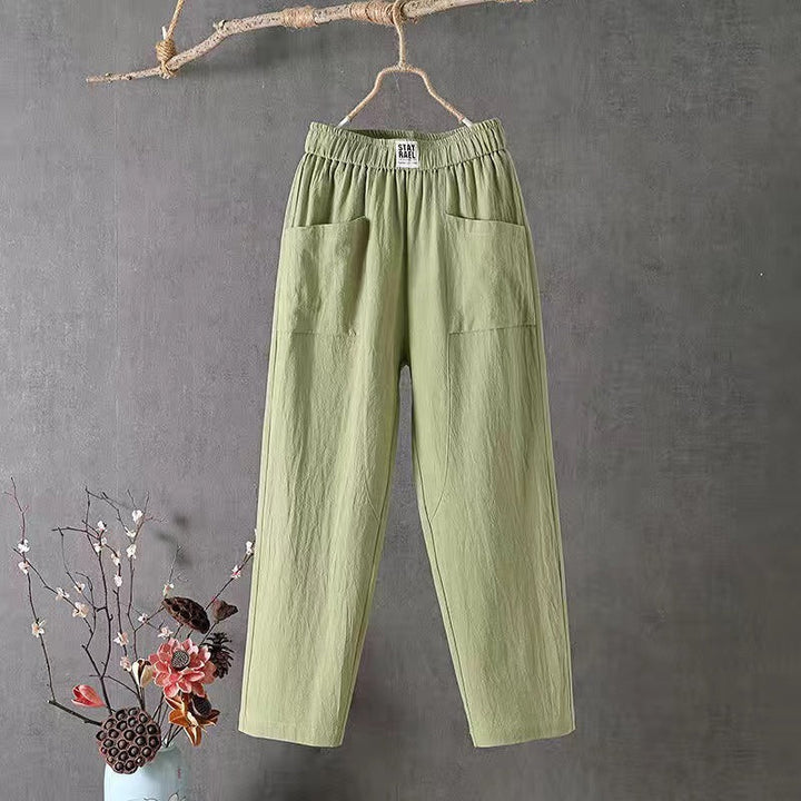 Broek met Zakken voor Dames