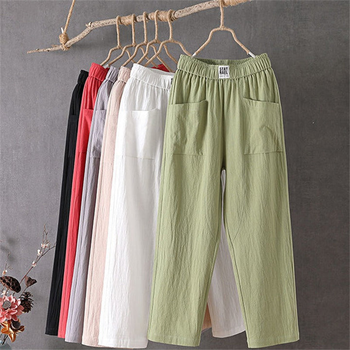 Broek met Zakken voor Dames