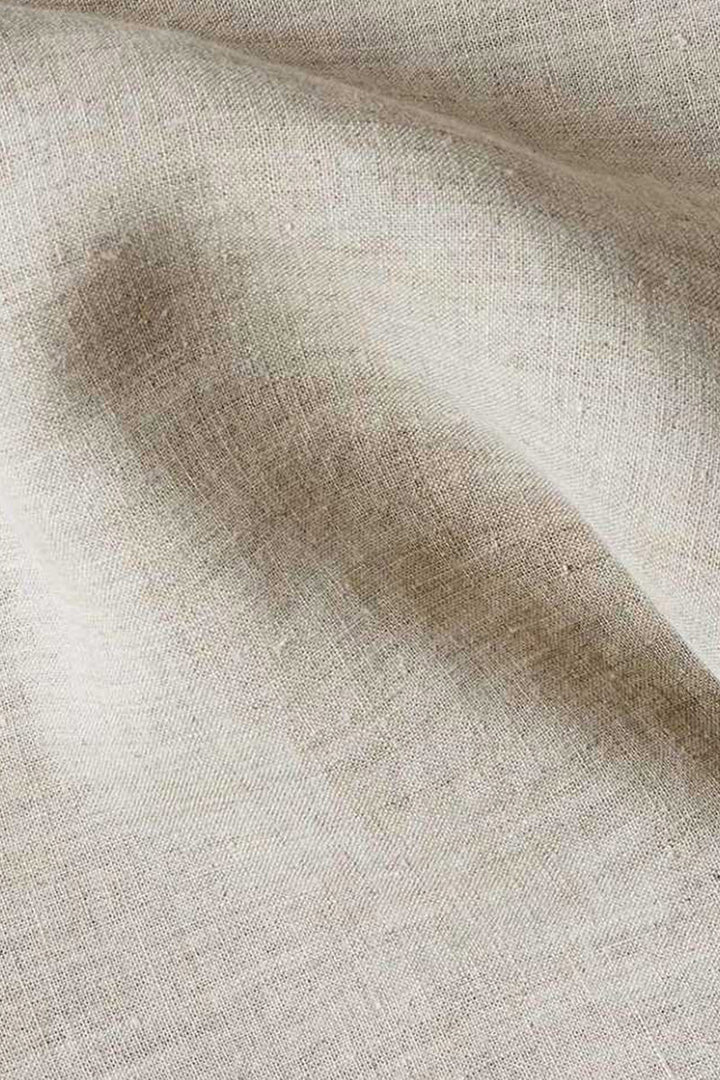 Dames Zomer Linnen Lange Mouwen en Strikdetail Broek Tweedelige Set