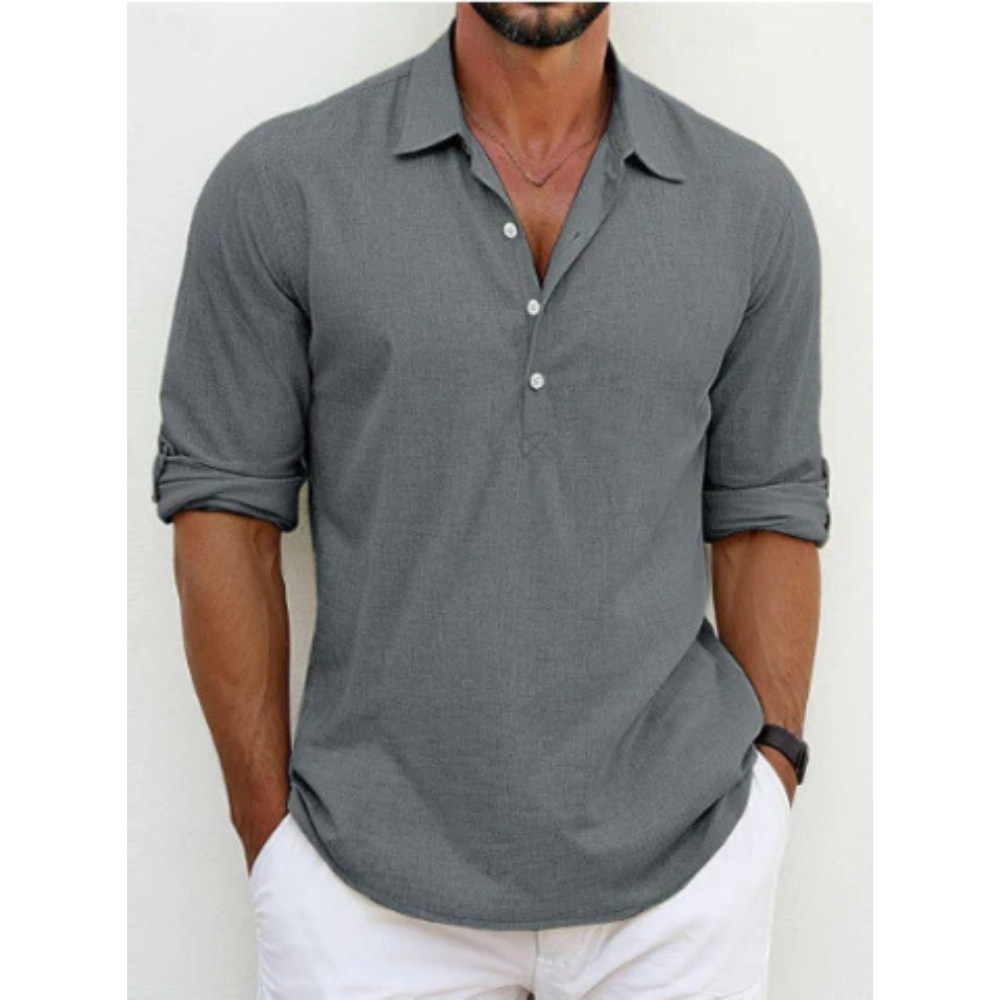 Andren | Casual Linnen Overhemd