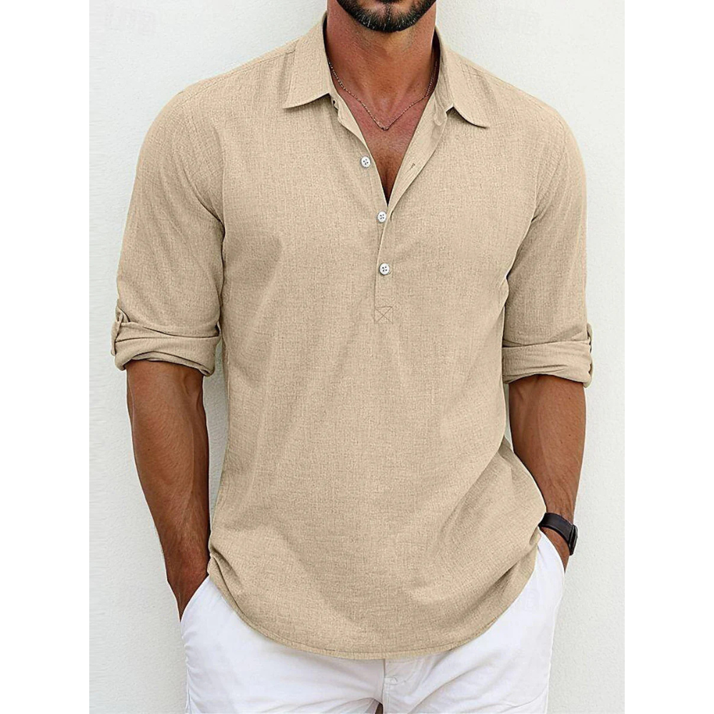 Andren | Casual Linnen Overhemd