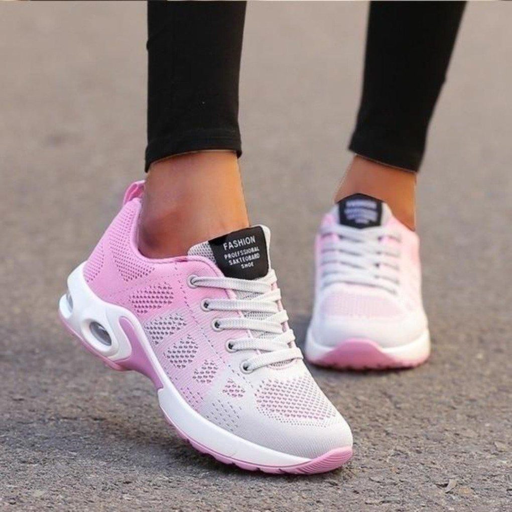 Orthopedische lichtgewicht wandelschoenen voor dames