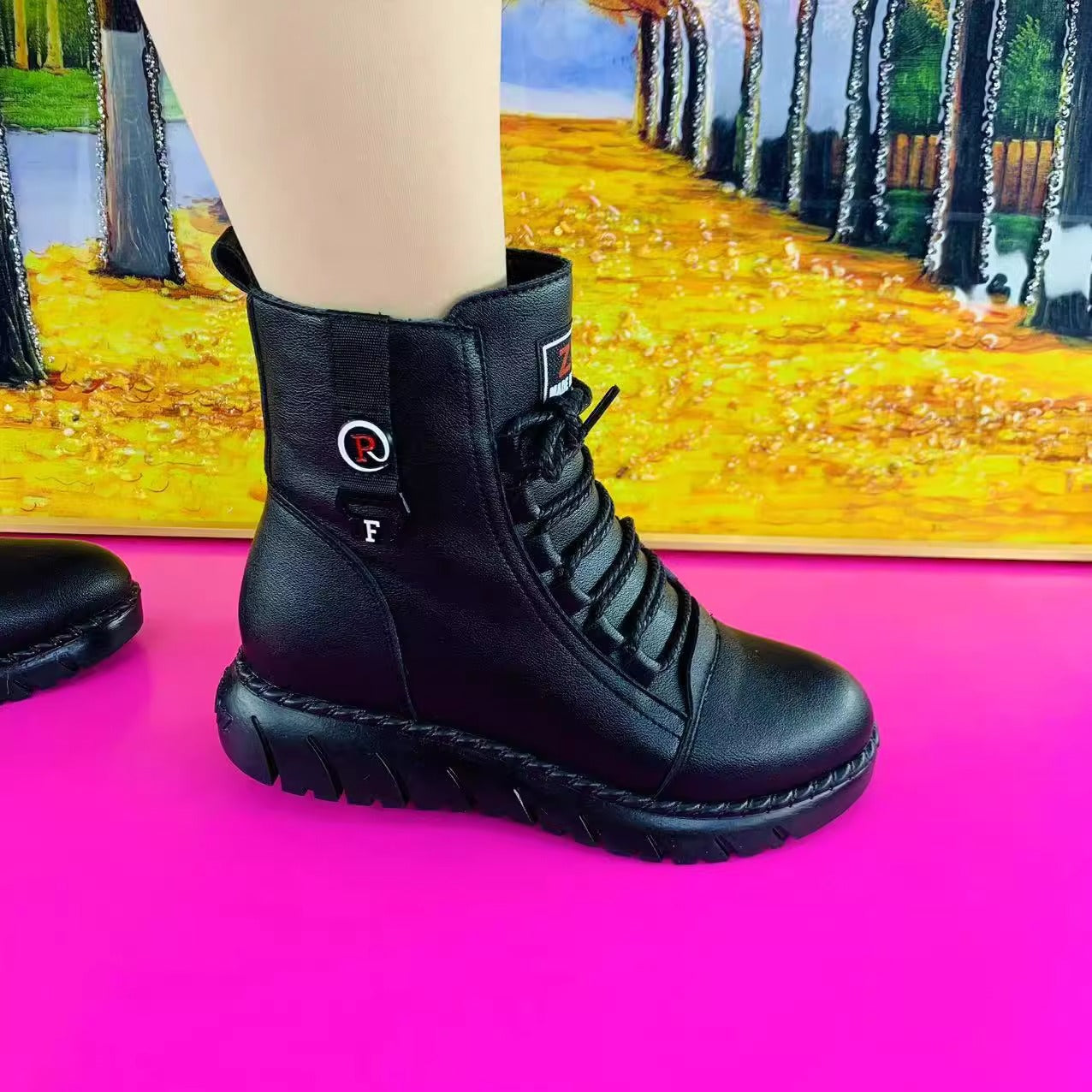 Marit | winterlaarzen van kasjmierleer