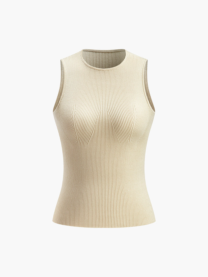 Dames Slim Fit Basic Tank Top – Zacht & Elastisch