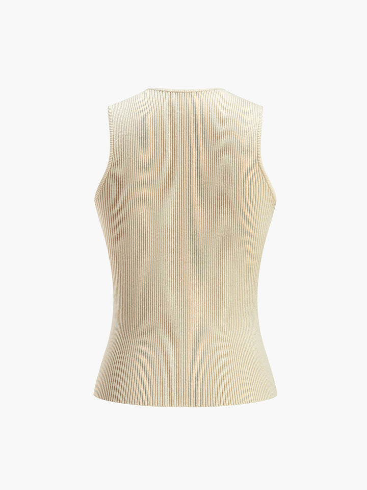 Dames Slim Fit Basic Tank Top – Zacht & Elastisch