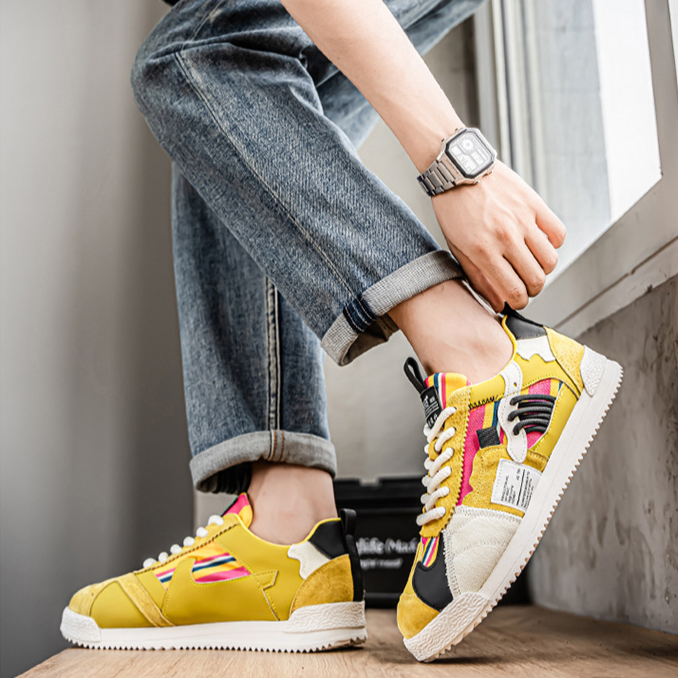 Evert | Ultracomfortabele Retro Sneakers