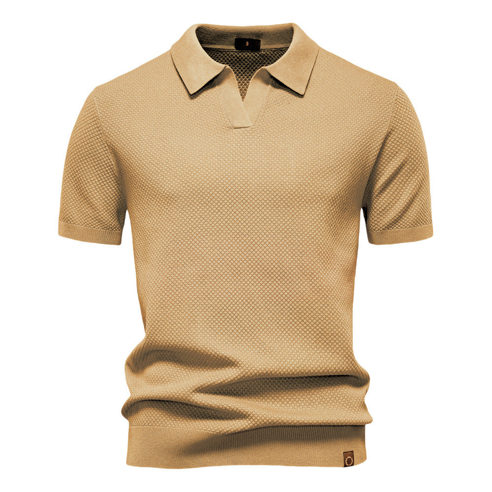Koen | Gestructureerd poloshirt