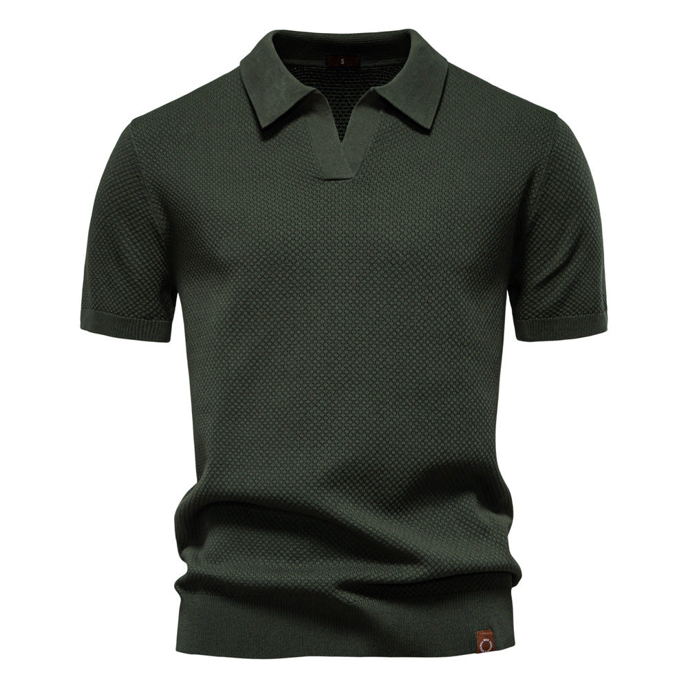 Koen | Gestructureerd poloshirt