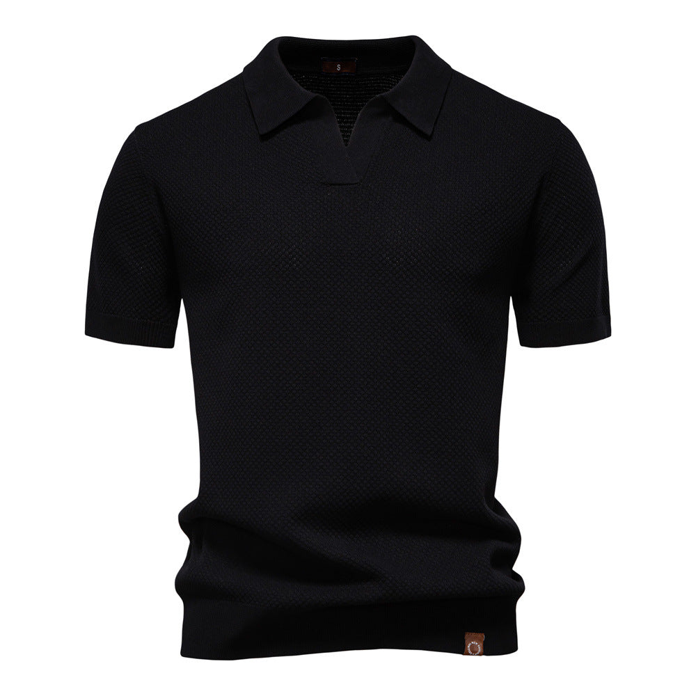 Koen | Gestructureerd poloshirt