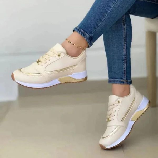 Dames Alle Seizoenen Vetersneakers