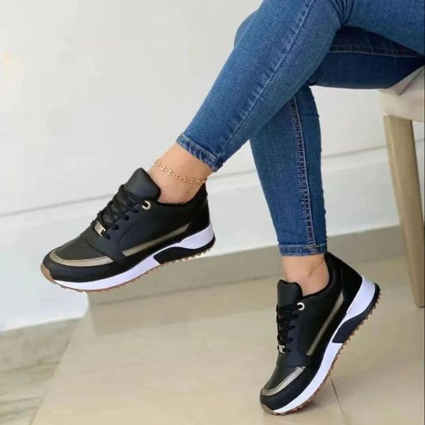 Dames Alle Seizoenen Vetersneakers