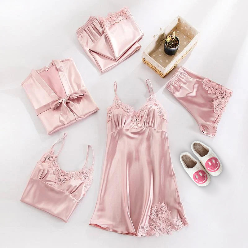 Miva | Luxe zijdezachte pyjama set