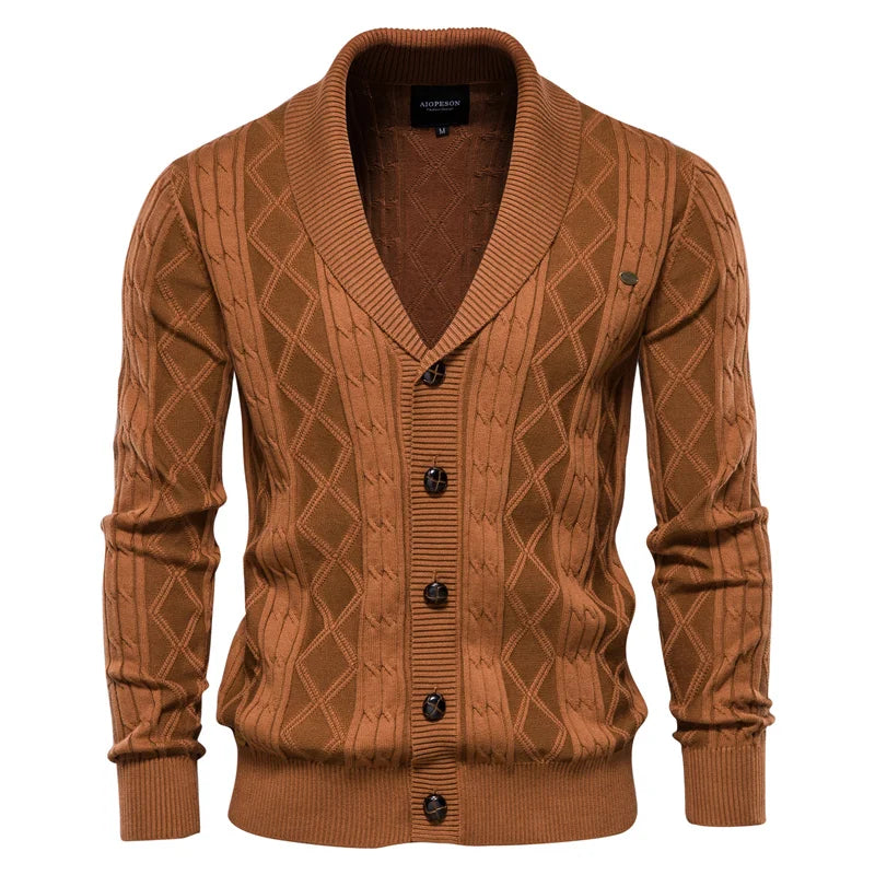 Hans | Heren Cardigan met Knopen