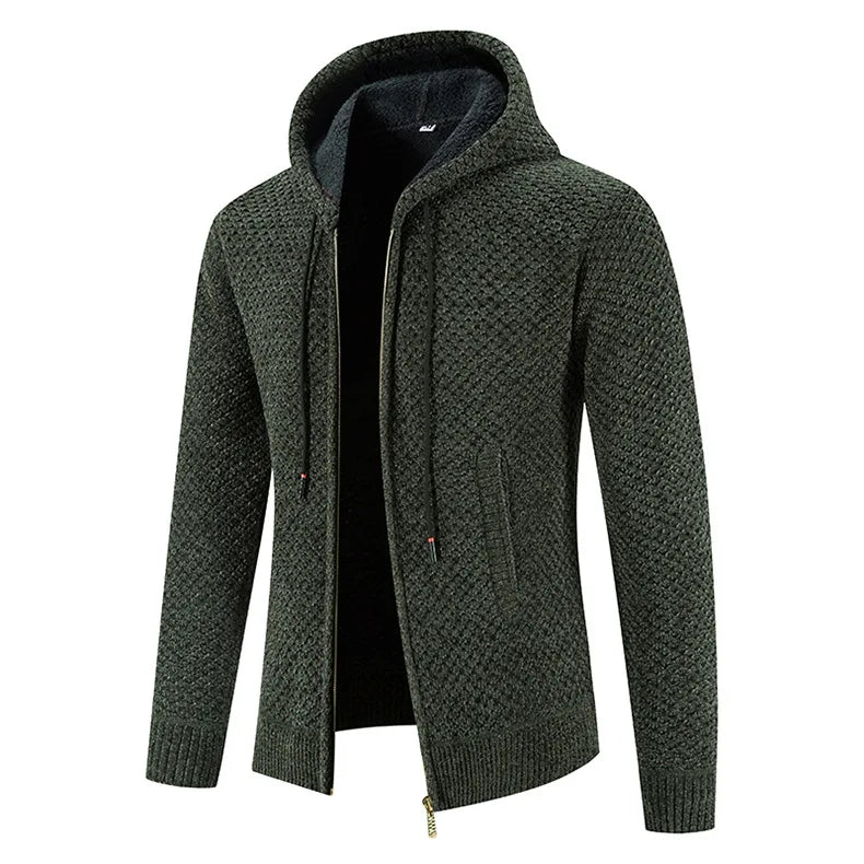 Jurgen | Premium fleece gevoerde herentrui