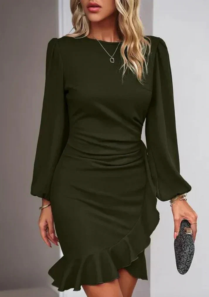Noé - Elegante Jurk met Lange Mouwen