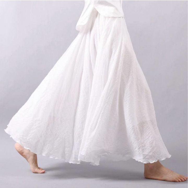 Dames Zomer Chiffon Lange Rok