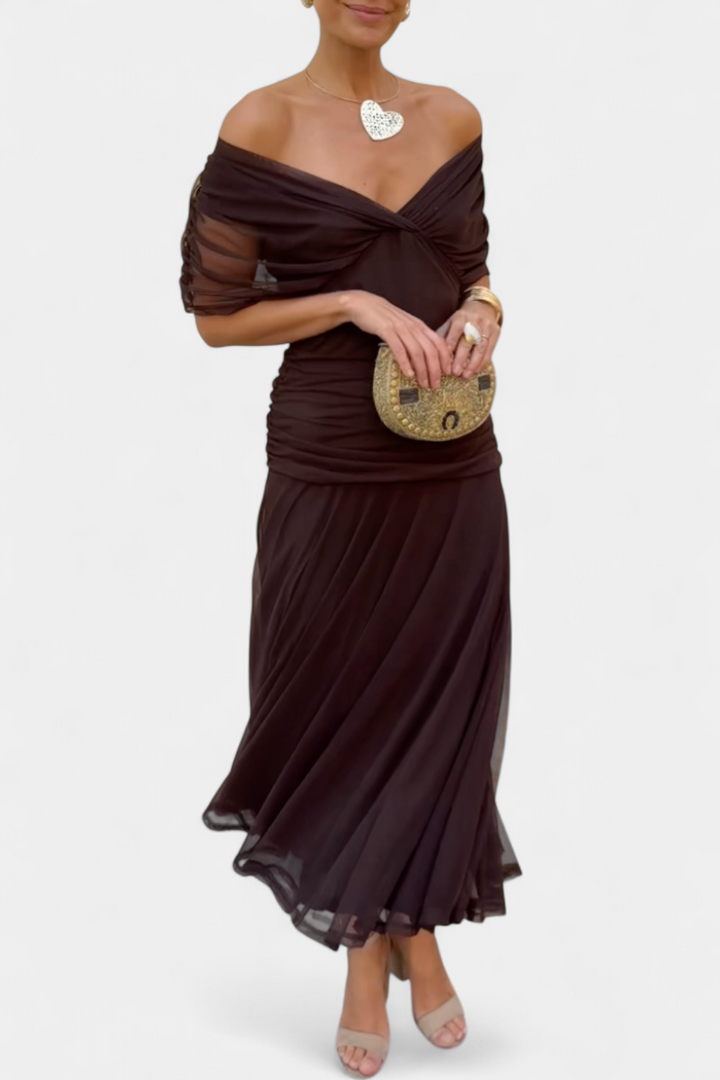 Victoria | Dames Off-Shoulder Avondjurk