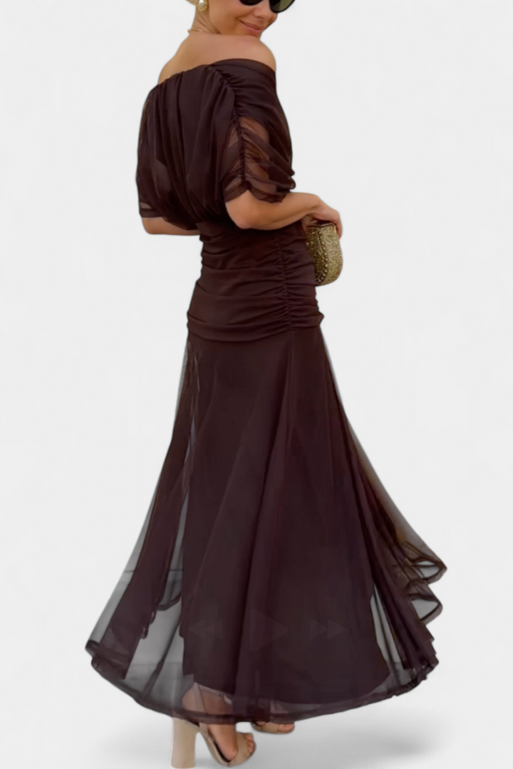 Victoria | Dames Off-Shoulder Avondjurk