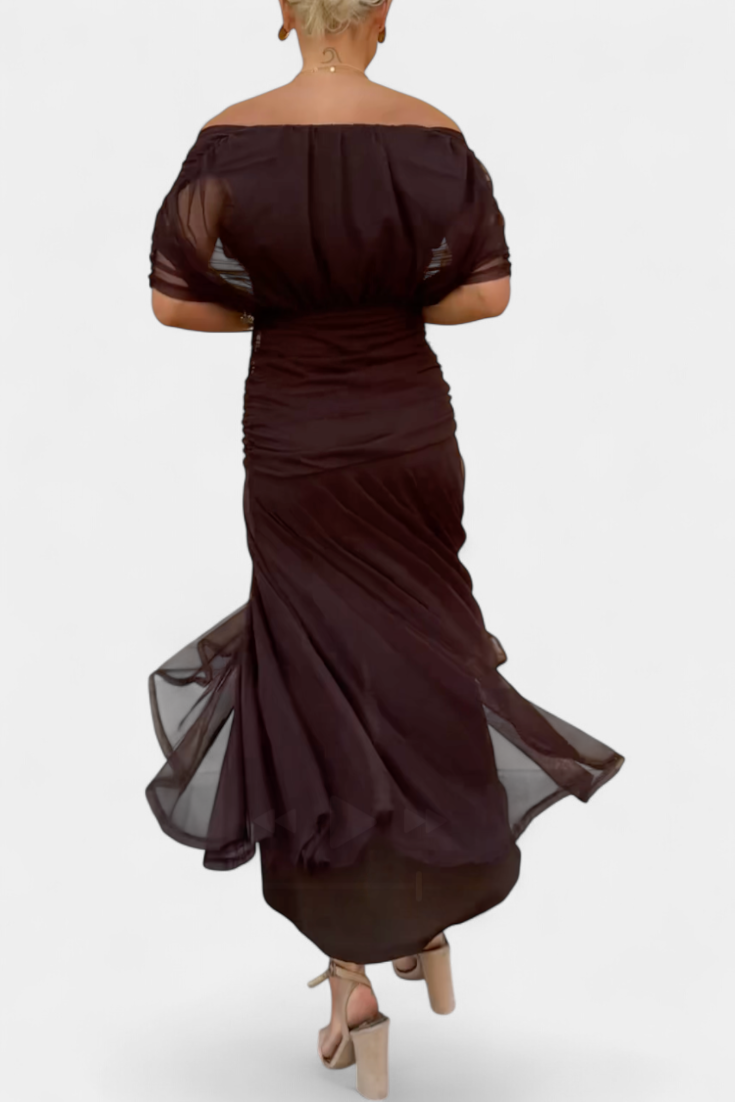 Victoria | Dames Off-Shoulder Avondjurk