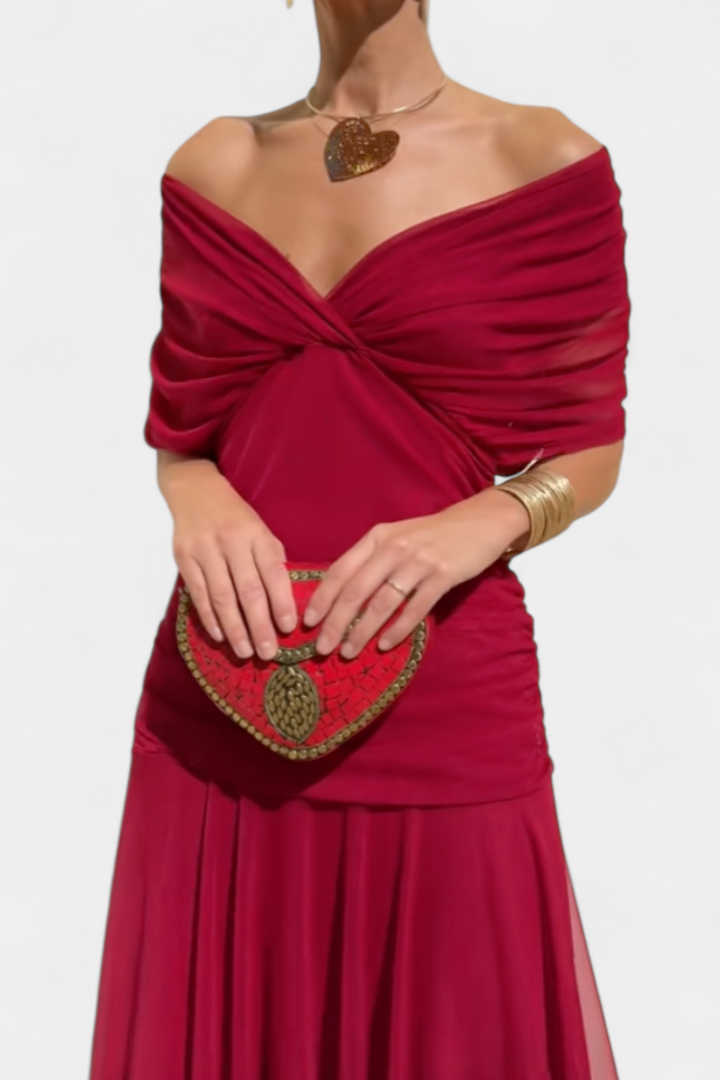 Victoria | Dames Off-Shoulder Avondjurk