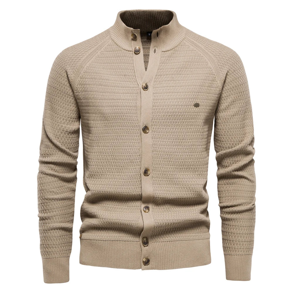 Niels | Exclusieve Katoenen Cardigan
