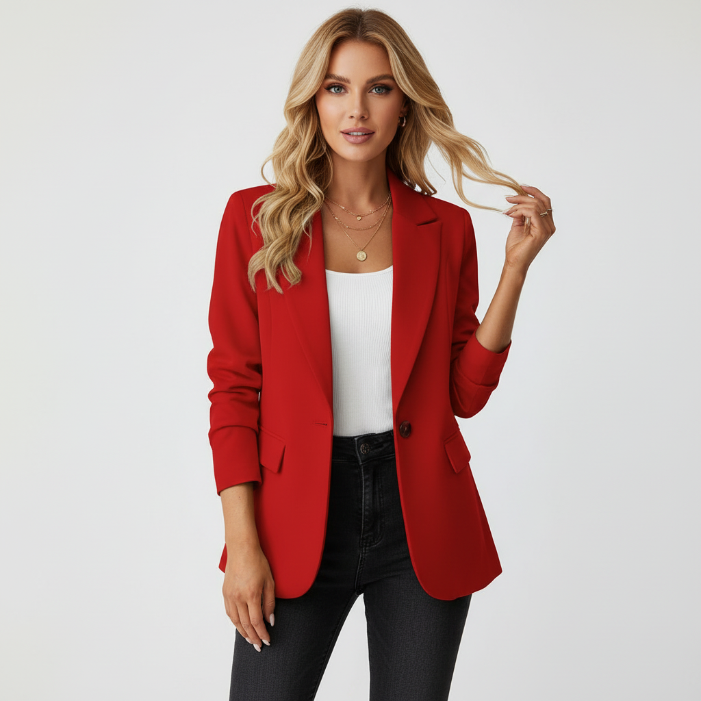 Stijlvolle getailleerde blazer voor dames