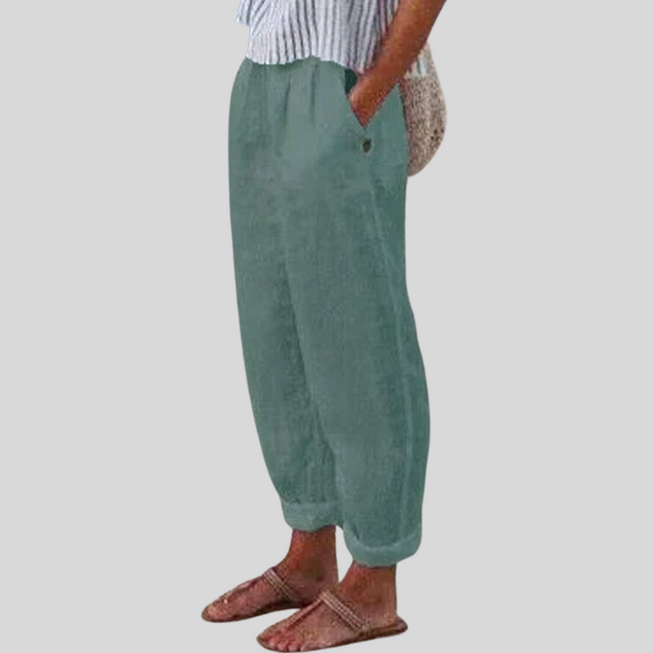 Broek met Zakken voor Dames