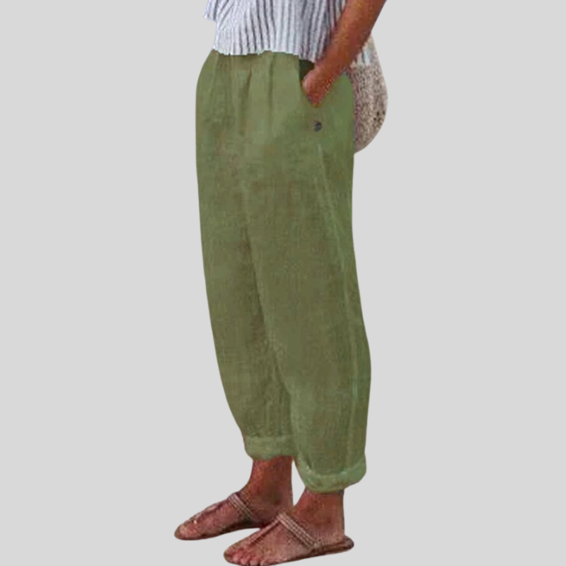 Broek met Zakken voor Dames
