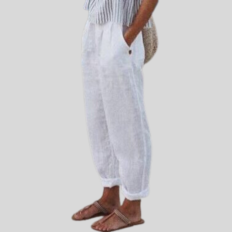 Broek met Zakken voor Dames