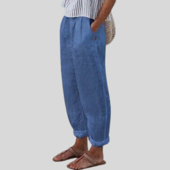 Broek met Zakken voor Dames
