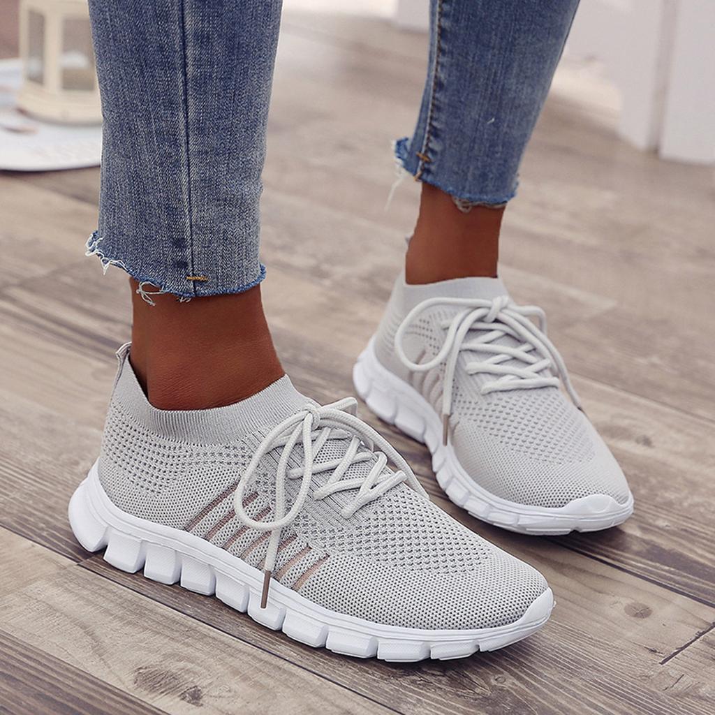 Orthopedische ademende damesschoenen