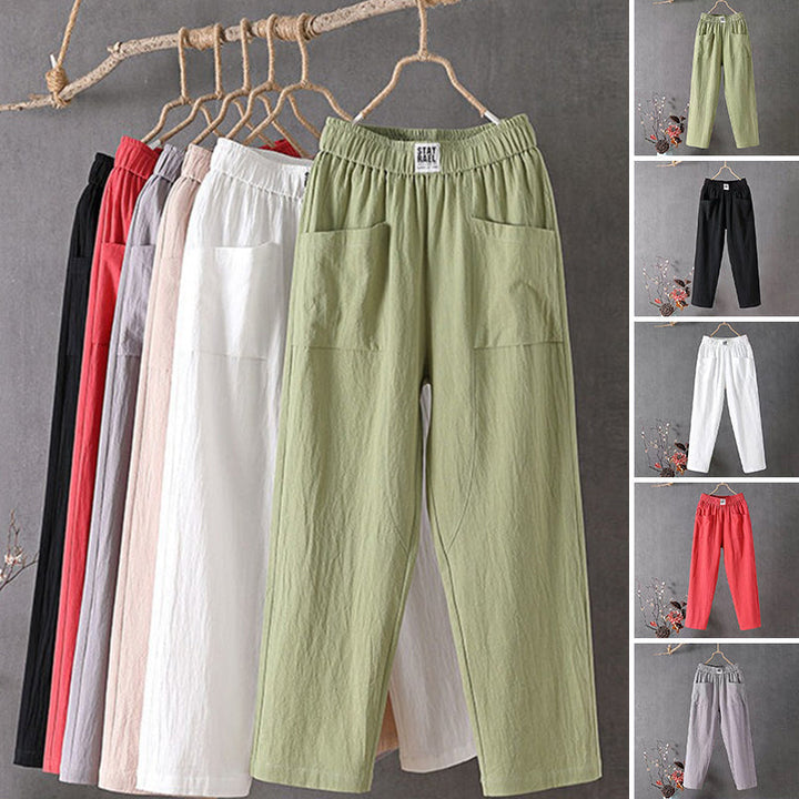 Broek met Zakken voor Dames