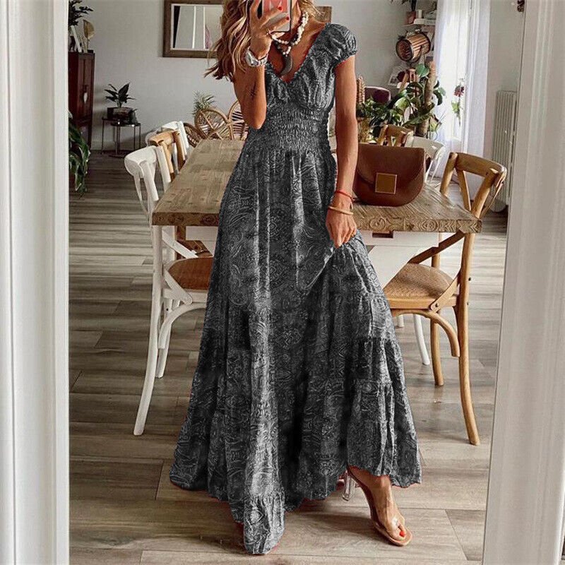 Boho Maxi-Jurk voor Dames